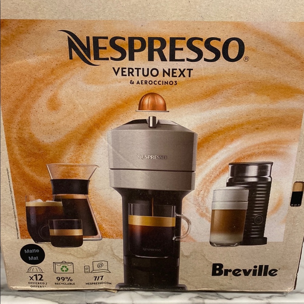 Nespresso Vertuo Next by Breville - Black and Silver
